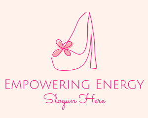 High Heel Women’s Shoe logo design