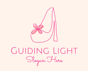 High Heel Women’s Shoe logo design