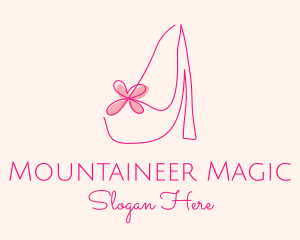 High Heel Women’s Shoe logo design