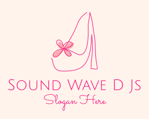 High Heel Women’s Shoe logo design