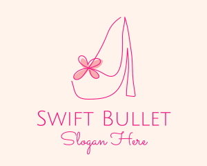 High Heel Women’s Shoe logo design