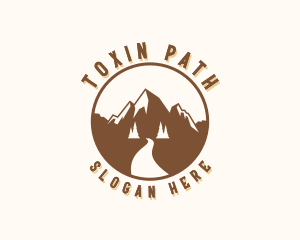 Mountain Peak Pathway logo design