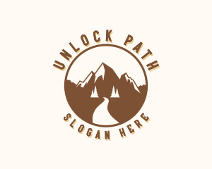 Mountain Peak Pathway logo design