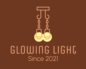 Hanging Lighting Fixture logo design