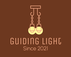 Hanging Lighting Fixture logo design