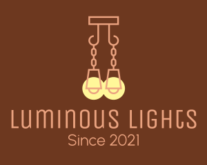 Hanging Lighting Fixture logo design