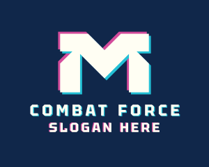 Tech Gaming Letter M  logo