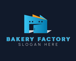 Storage Warehouse Building  logo design