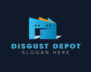 Storage Warehouse Building  logo design