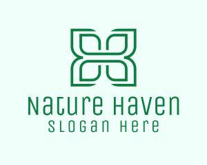 Natural Leaf Garden logo design