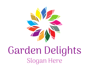 Floral Nature Gardening logo design