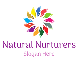 Floral Nature Gardening logo design