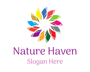 Floral Nature Gardening logo design