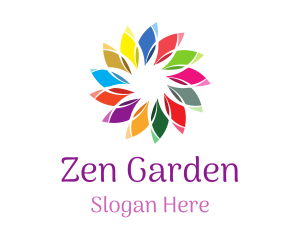 Floral Nature Gardening logo design