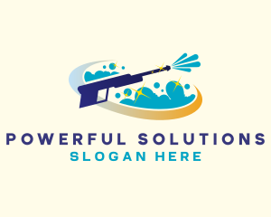 Pressure Wash Housekeeping logo design