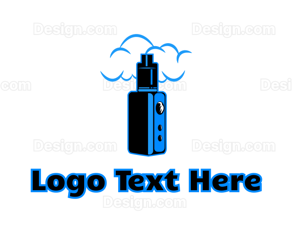 Blue Variable Vape Logo