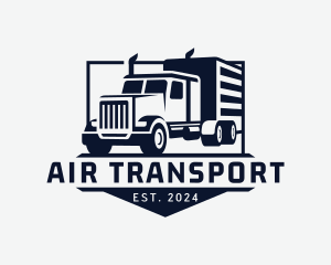 Truck Cargo Logistics logo design