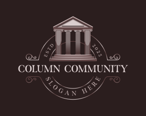 Pillar Column Courthouse logo
