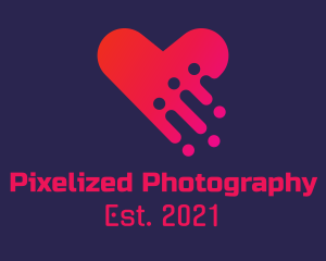 Gradient Dating Website  logo design