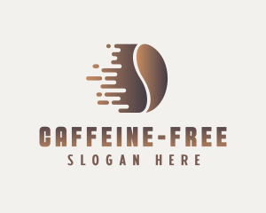 Swift Coffee Bean logo design