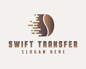 Swift Coffee Bean logo design