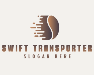 Swift Coffee Bean logo design