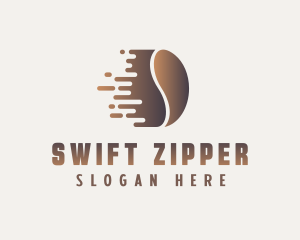 Swift Coffee Bean logo design