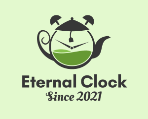 Tea Pot Clock  logo