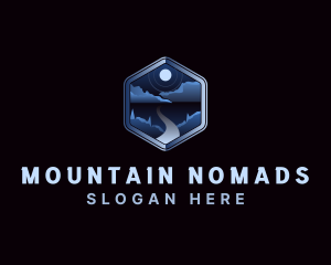 Mountain Road Travel logo design