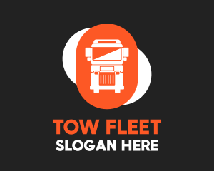 Cargo Truck Front Emblem logo design