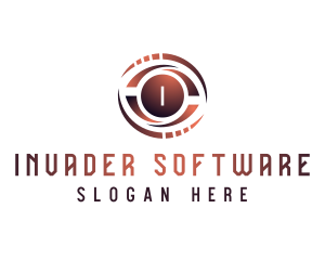 Cybersecurity IT Software logo design