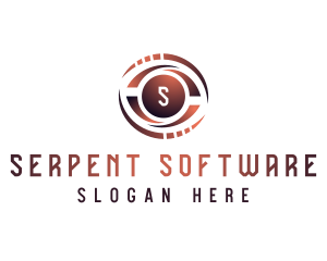 Cybersecurity IT Software logo design