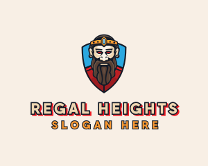 Medieval King Royalty logo design