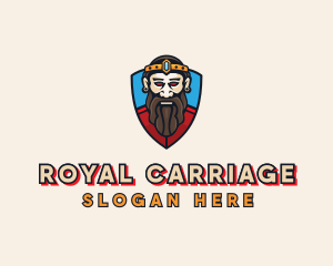 Medieval King Royalty logo design