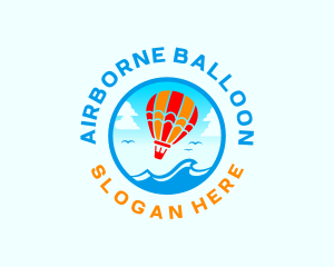 Balloon Travel Tour logo design