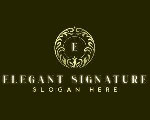 Luxury Ornamental Boutique logo design