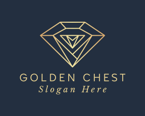 Golden Diamond Jewelry logo design