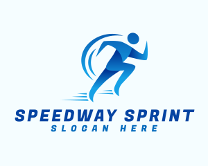 Fast Running Man logo