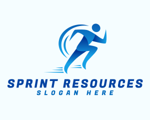 Fast Running Man logo