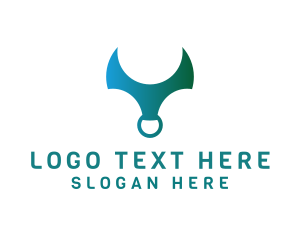 Ring - Bull Horn Ring logo design