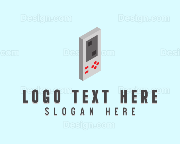 Retro Gaming Console Logo