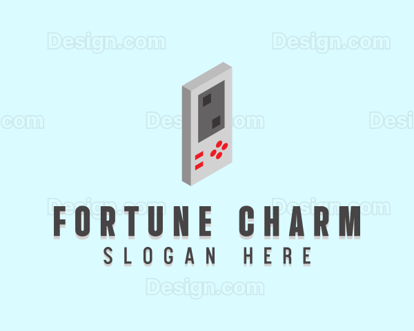 Retro Gaming Console Logo