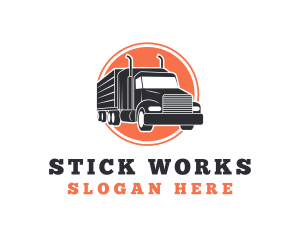 Trailer Truck Mover logo design