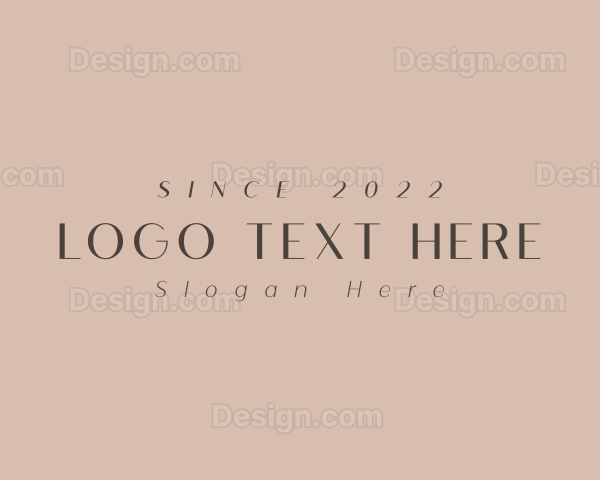 Elegant Classy Business Logo