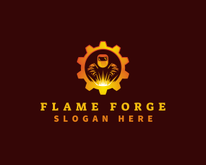 Industrial Welding Fabrication logo design