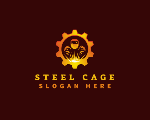 Industrial Welding Fabrication logo design