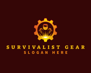 Industrial Welding Fabrication logo design