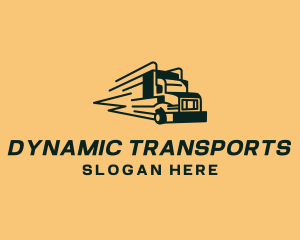 Fast Truck Logistics logo design