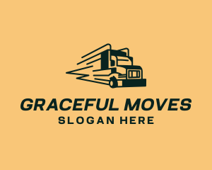 Fast Truck Logistics logo design