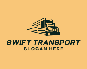 Fast Truck Logistics logo design